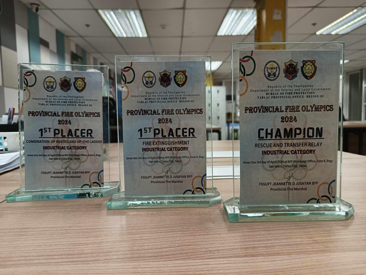 Pilmico bags 3 awards during the Tarlac Provincial Fire Olympics | Pilmico